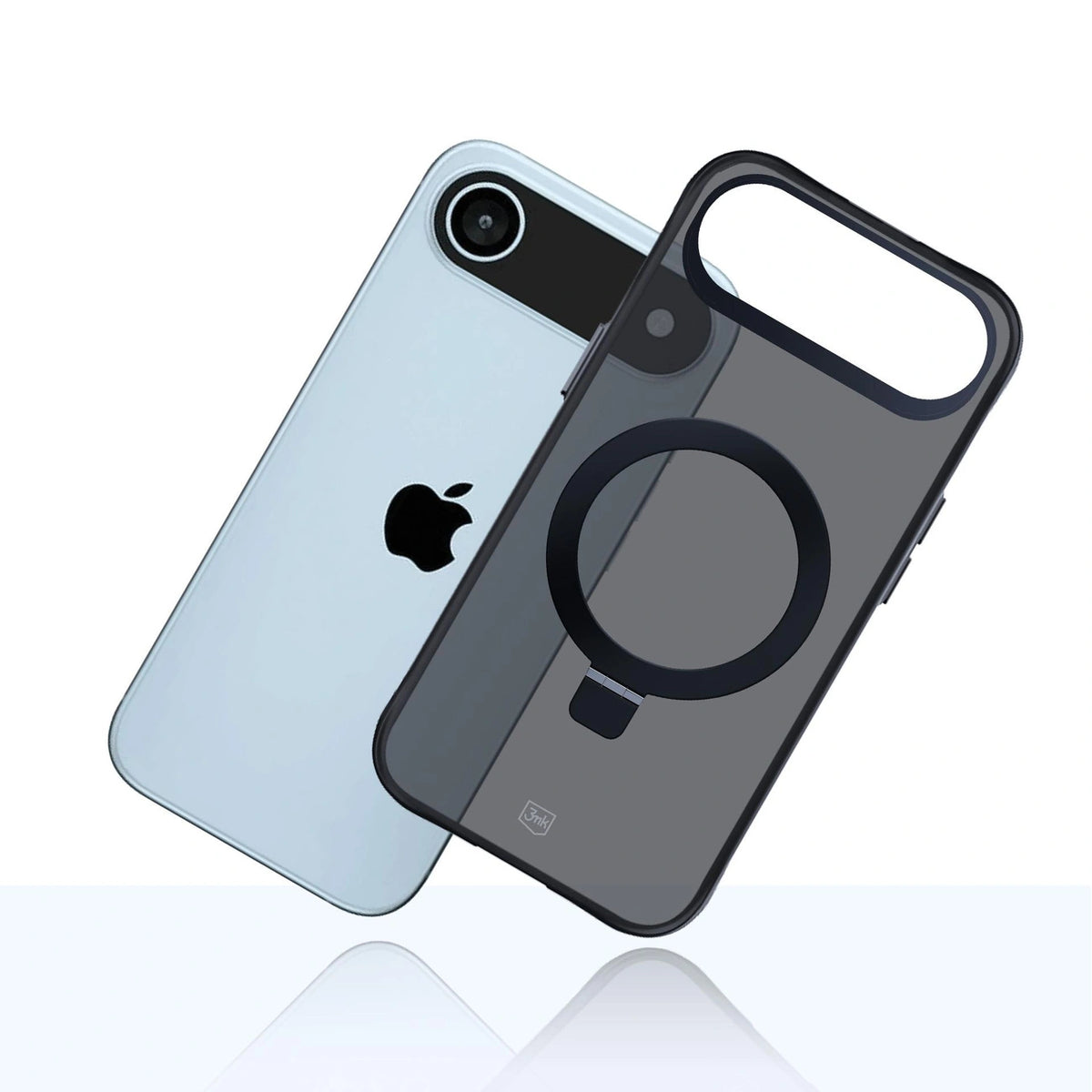 Etui 3mk Smoke Case Mag&Stand na iPhone Air - czarne – zdjęcie 3