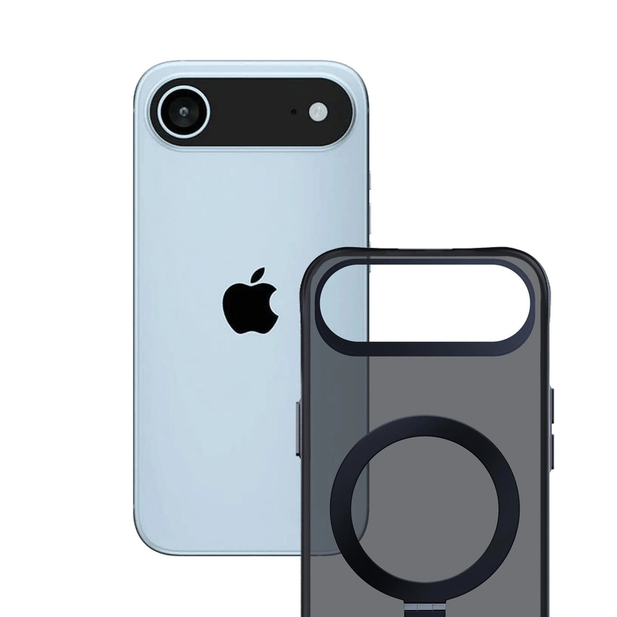 Etui 3mk Smoke Case Mag&Stand na iPhone Air - czarne – zdjęcie 2