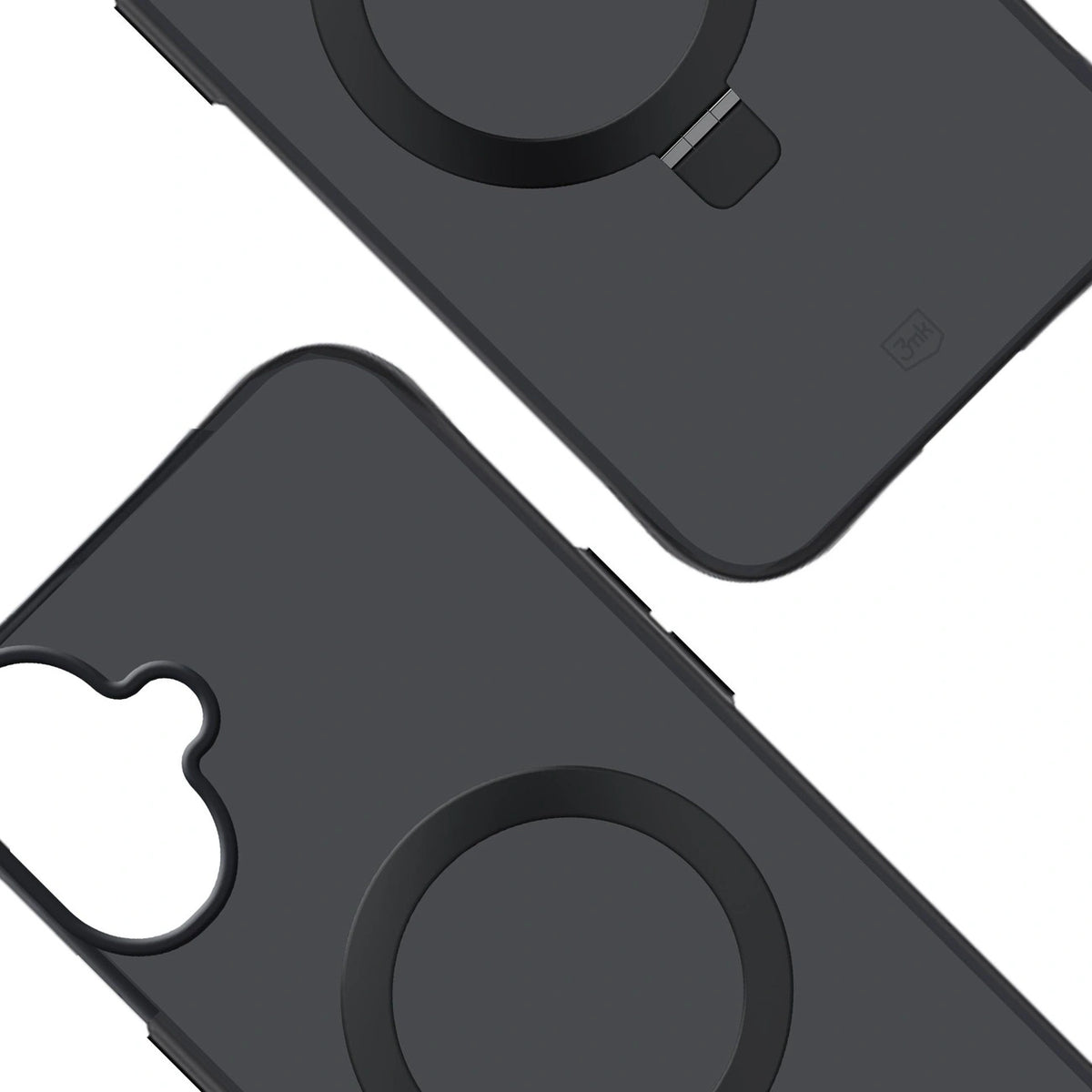 Etui 3mk Smoke Case Mag&Stand na iPhone 17 - czarne – zdjęcie 2