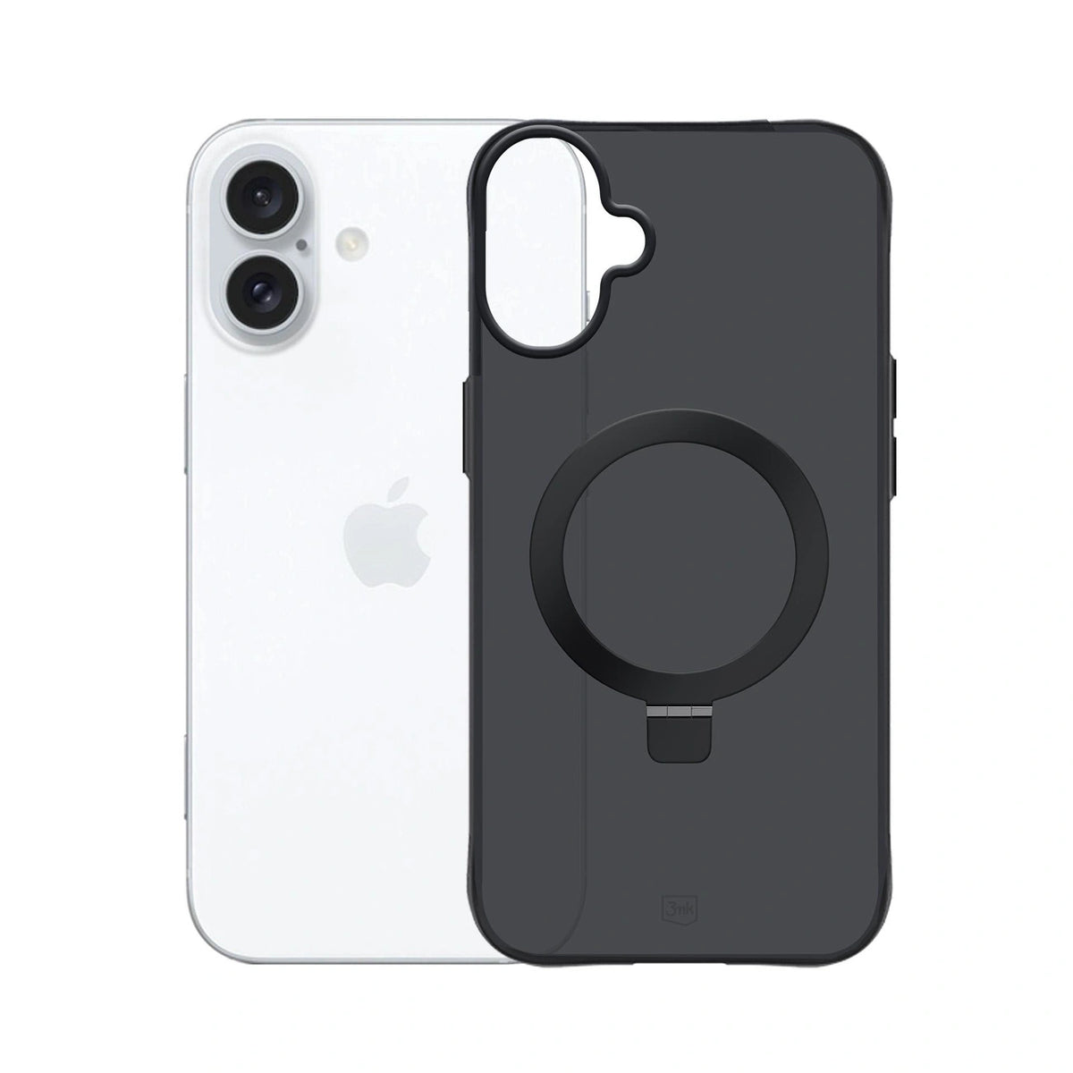 Etui 3mk Smoke Case Mag&Stand na iPhone 17 - czarne – zdjęcie 3