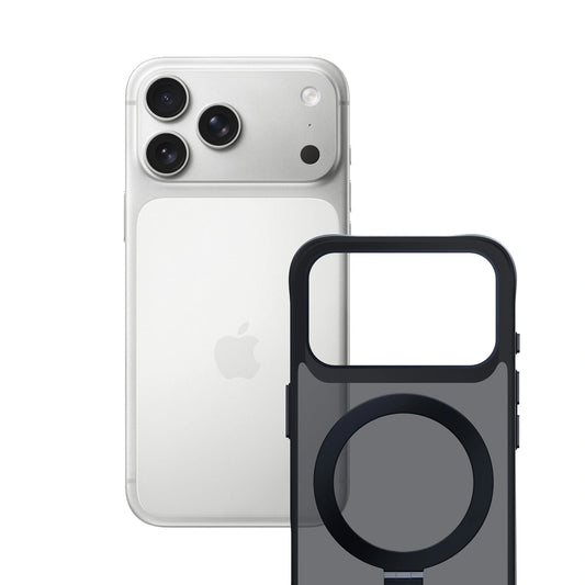 Etui 3mk Smoke Case Mag&Stand na iPhone 17 Pro - czarne