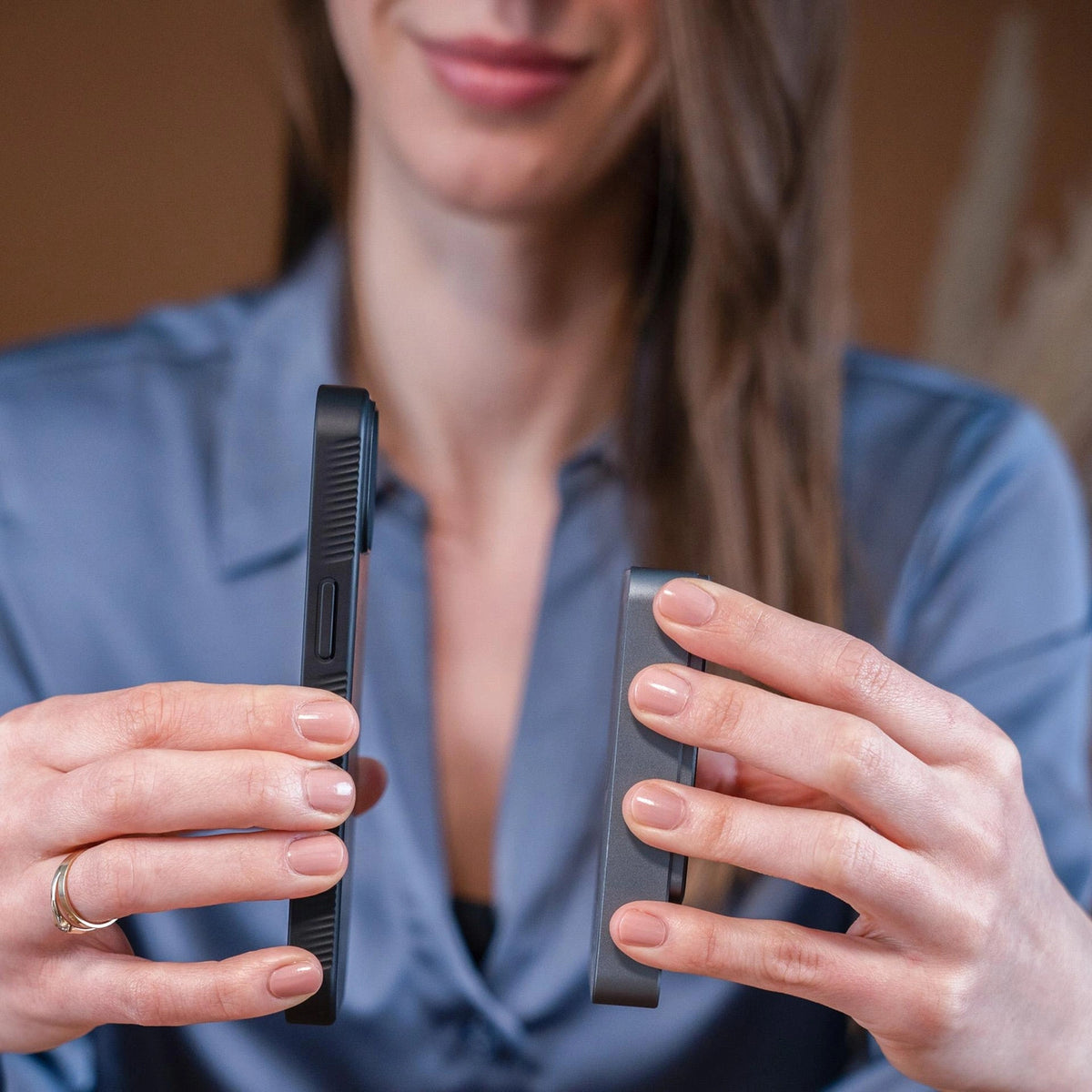 Etui 3mk Smoke MagCase na iPhone 17 - czarne półprzezroczyste – zdjęcie 11