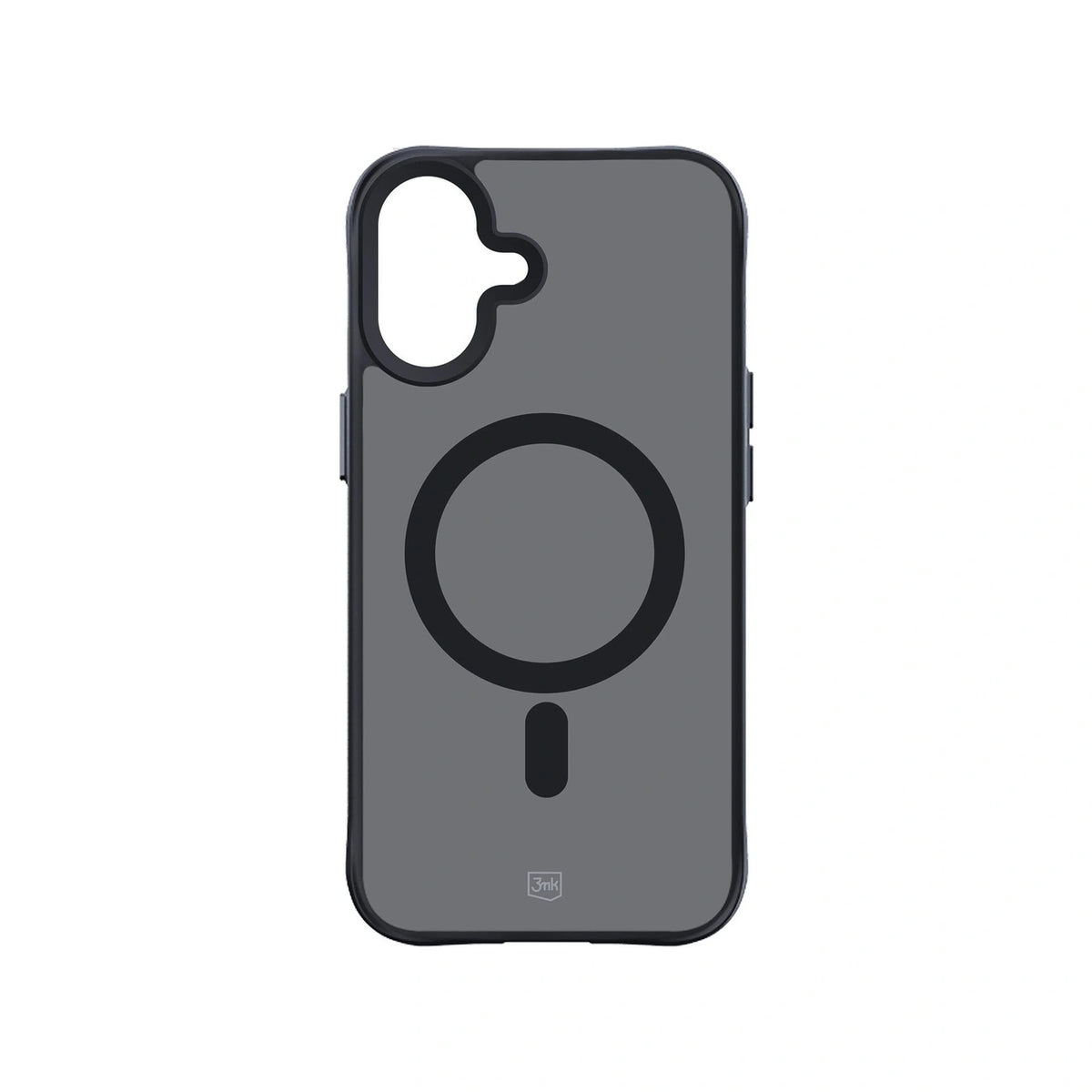 Etui 3mk Smoke MagCase na iPhone 17 - czarne półprzezroczyste – zdjęcie 2
