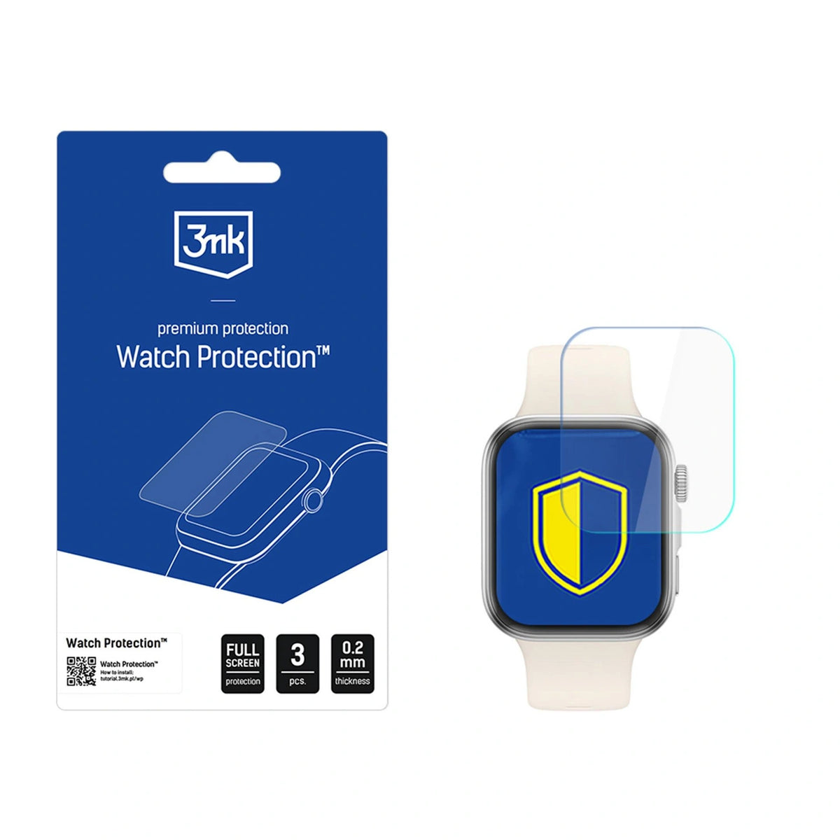 Folia na ekran smartwatcha 3mk Watch Protection ARC na Huawei Watch Fit 4