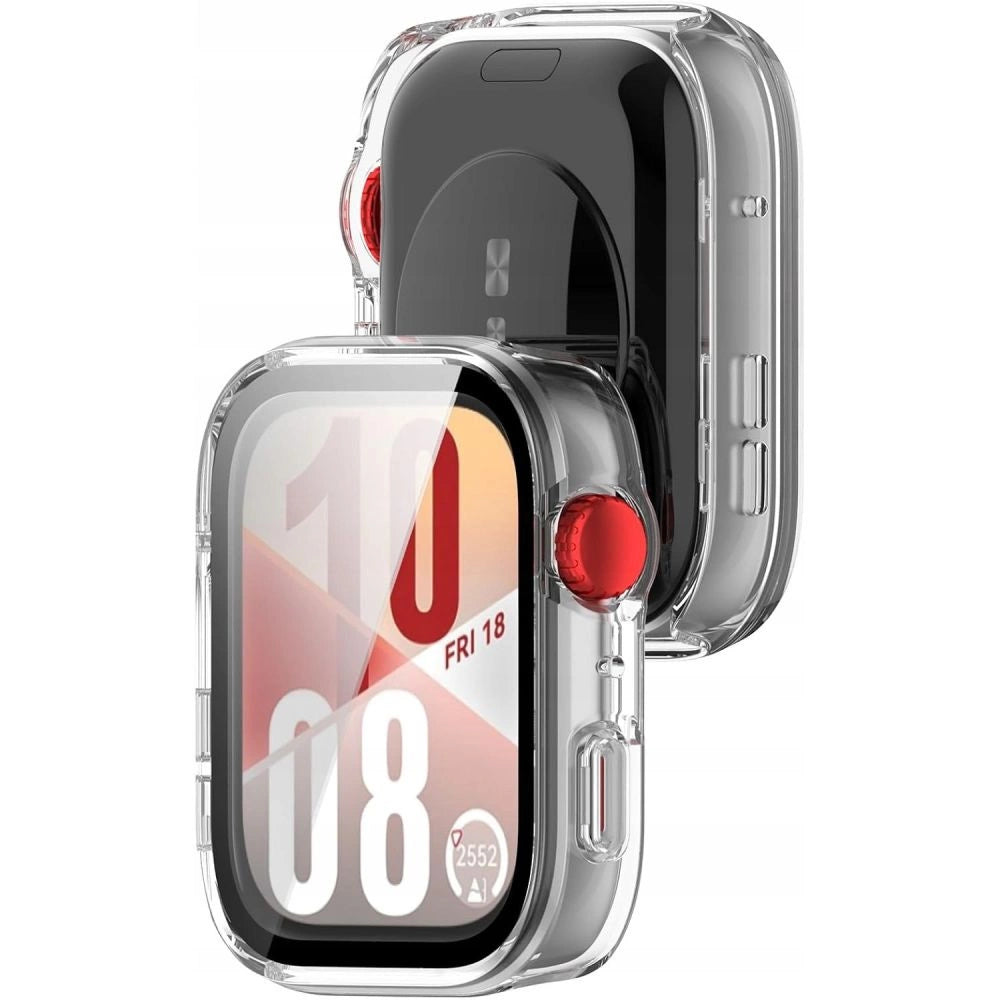Etui Tech-Protect Defense na Huawei Watch Fit 4 - przezroczyste – zdjęcie 2