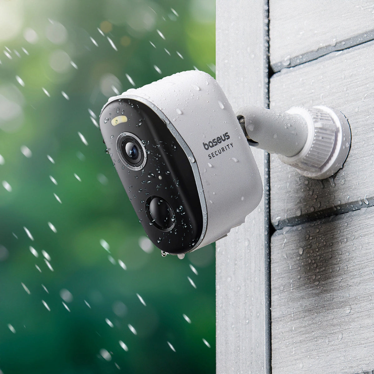 Zewnętrzna kamera Baseus Security N1 Plus 2K - biała – zdjęcie 8