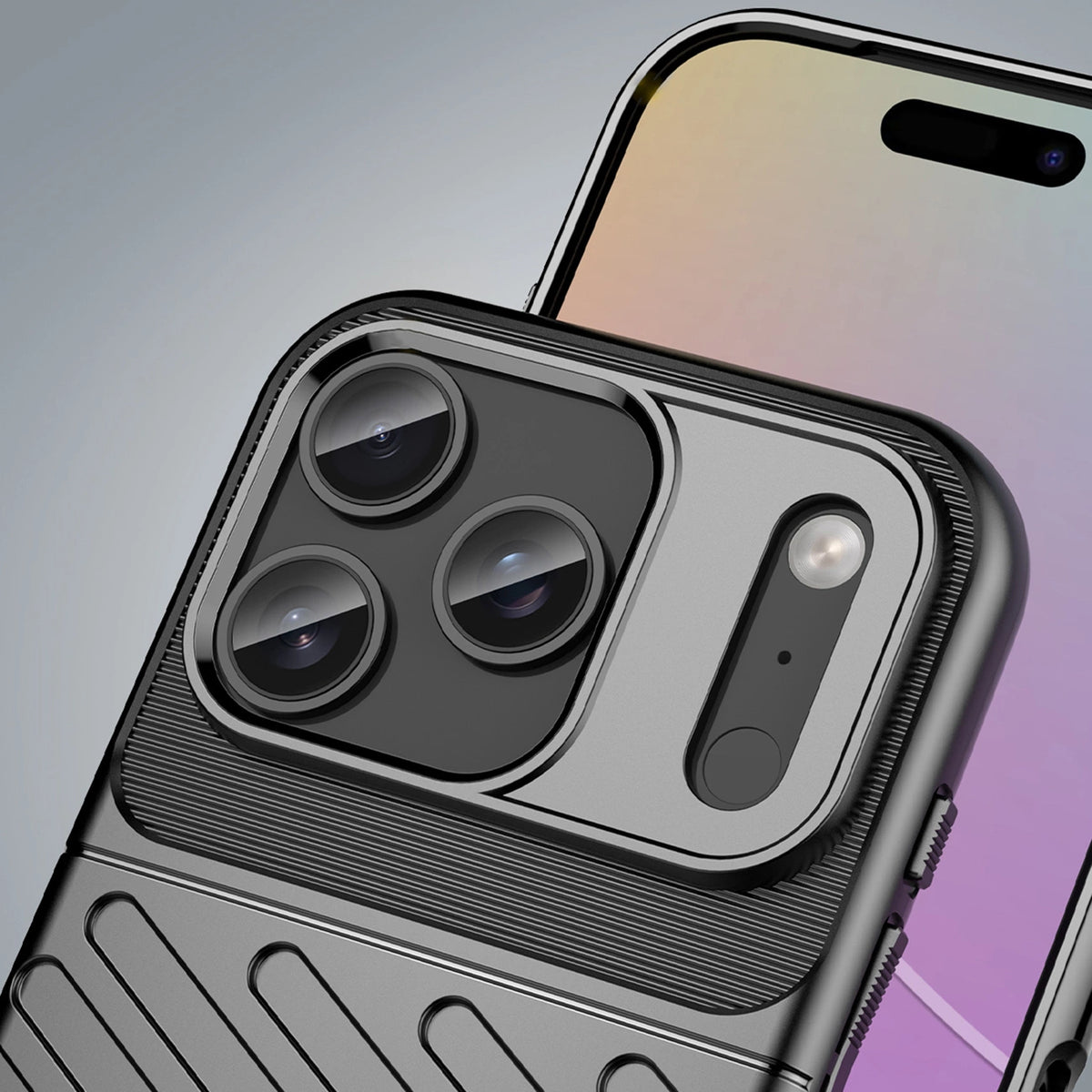 Etui Thunder Case na iPhone 17 Pro Max - czarne – zdjęcie 6