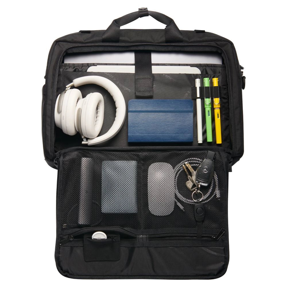 Torba Spigen KD300 na laptopa - czarna – zdjęcie 8
