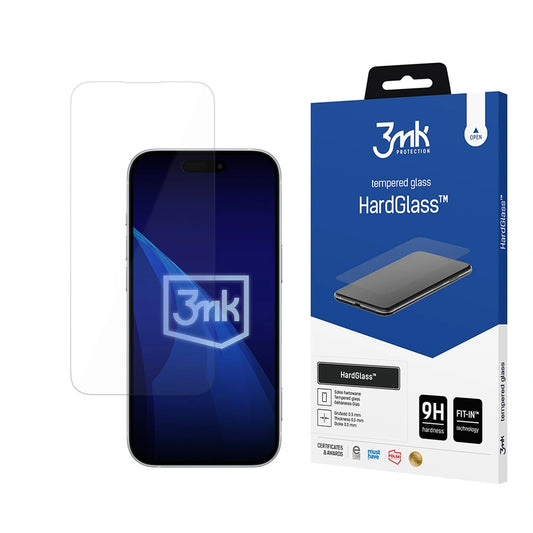 Szkło hartowane 3mk HardGlass na Apple iphone 16 Pro Max / 17 Pro Max