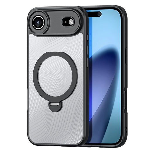 Etui Dux Ducis Aimo Mag z pierścieniem na iPhone 17 Air - czarne