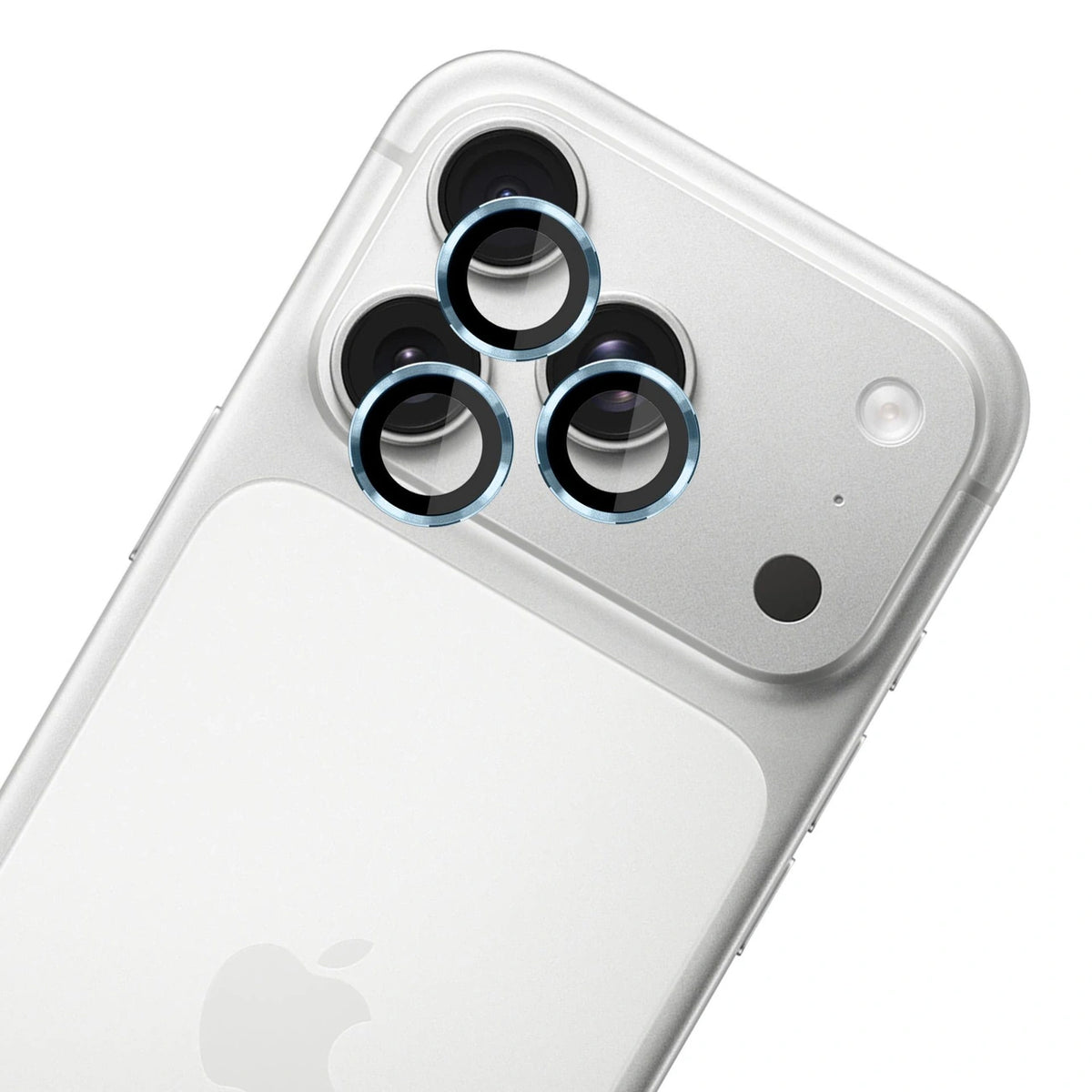 Szkło hartowane na obiektyw do iPhone 17 Pro /17 Pro Max - jasnoniebieskie – zdjęcie 5