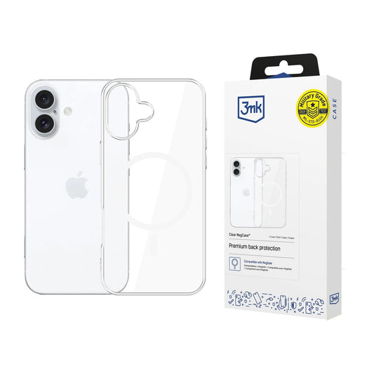 Etui 3mk Clear MagCase na Apple iPhone 17 - przezroczyste