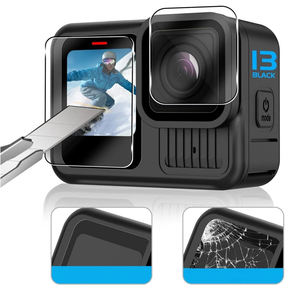 Szkło hartowane Tech-Protect Glass Fit+ na GoPro Hero 13 - przezroczyste – zdjęcie 3