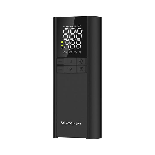 Kompresor Wozinsky WPEP-8000 pompka elektryczna powerbank 8000mAh - czarny