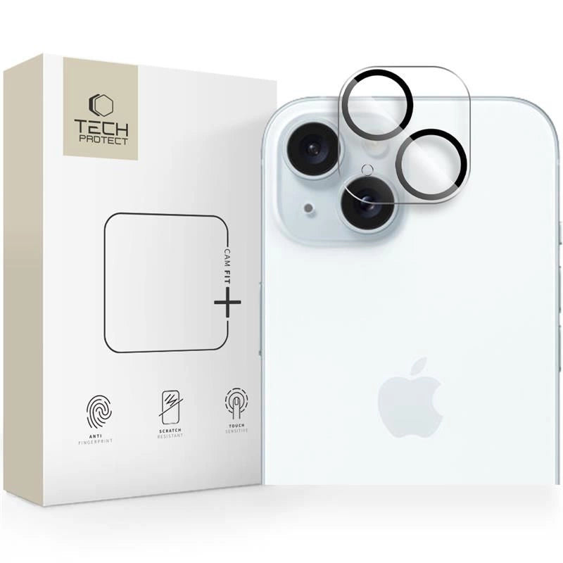 Osłona aparatu na iPhone 14 / 14 Plus / 15 / 15 Plus - przezroczysta
