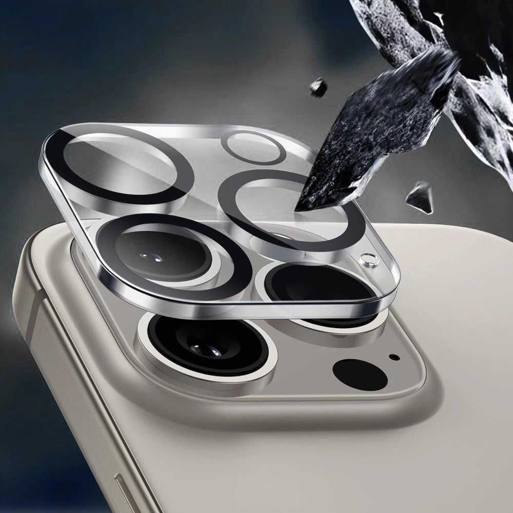 Osłona aparatu na iPhone 14 / 14 Plus / 15 / 15 Plus - przezroczysta – zdjęcie 2