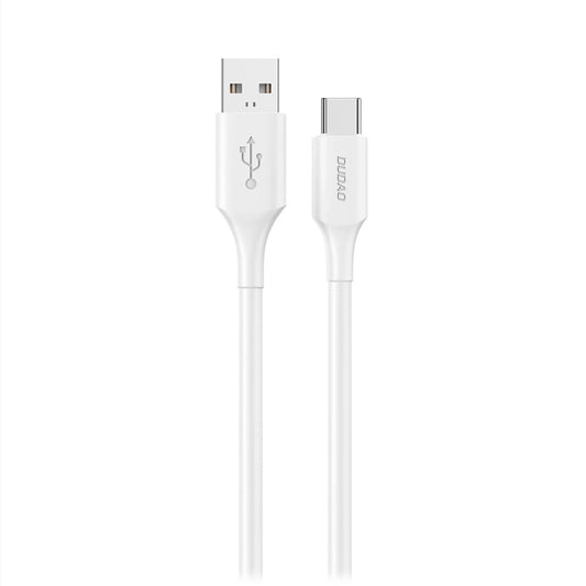 Kabel Dudao L2sT USB-A - USB-C 6A 1,2m - biały