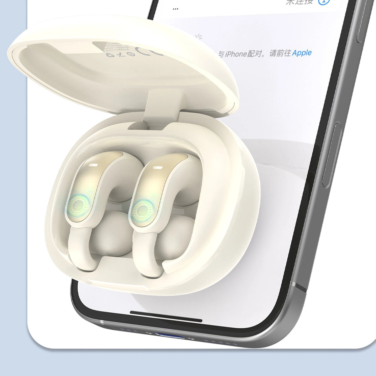 Słuchawki bezprzewodowe Dudao U20 Pro TWS Bluetooth - białe