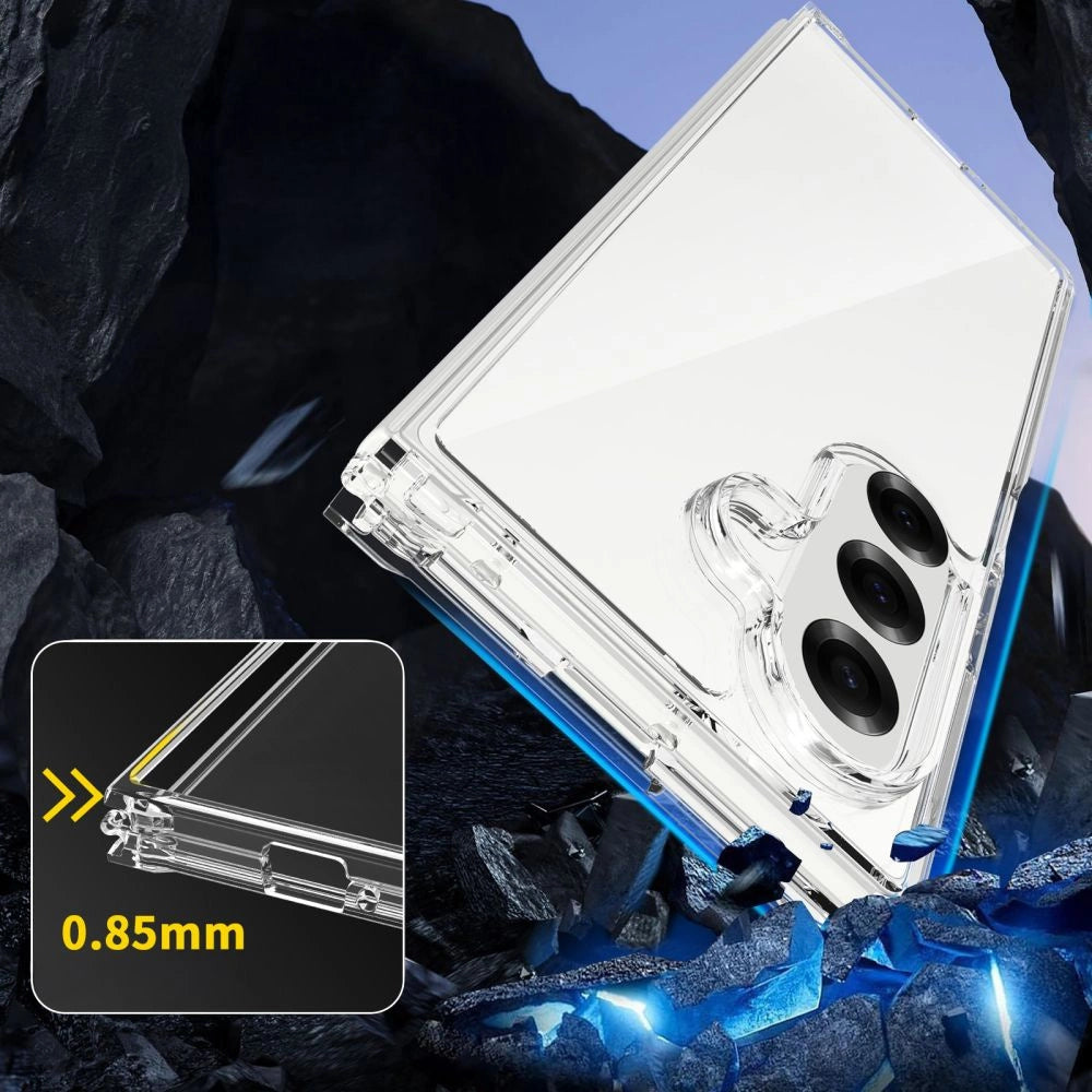 Etui Tech-Protect FlexAir Hybrid na Samsung Galaxy Z Fold 7 - przezroczyste – zdjęcie 2