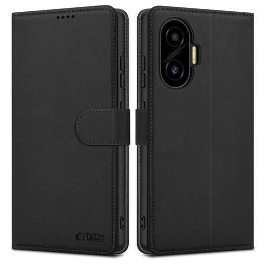 Etui Tech-Protect Wallet na Xiaomi Poco F7 5G - czarne