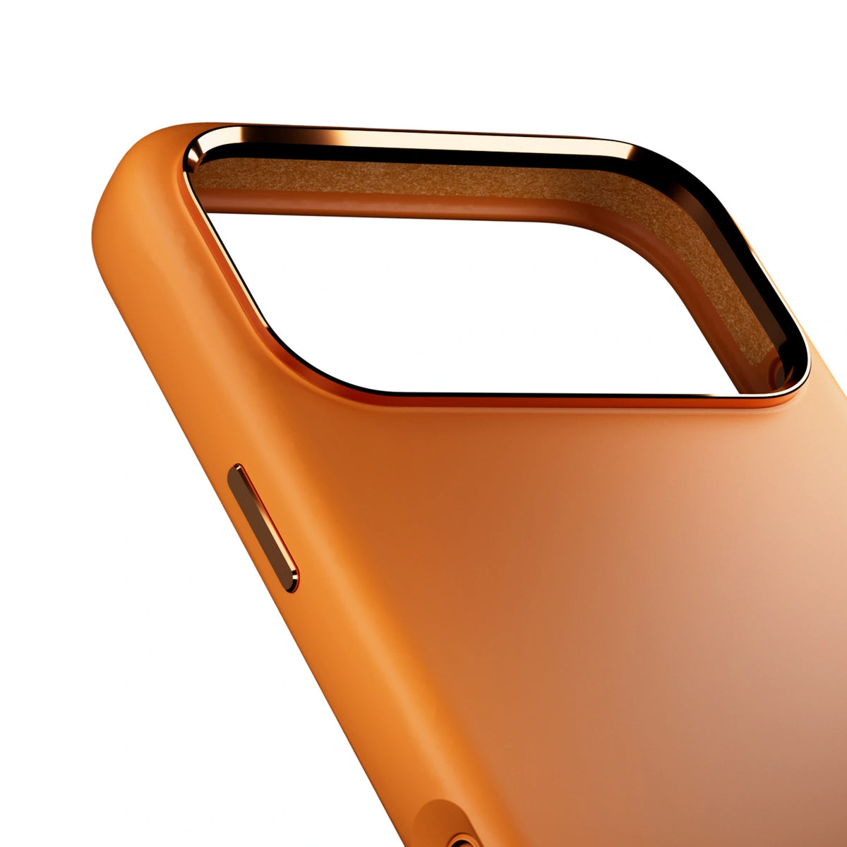 Etui silikonowe Puro Icon Mag Pro Liquid Silicone na iPhone - pomarańczowe – zdjęcie 5