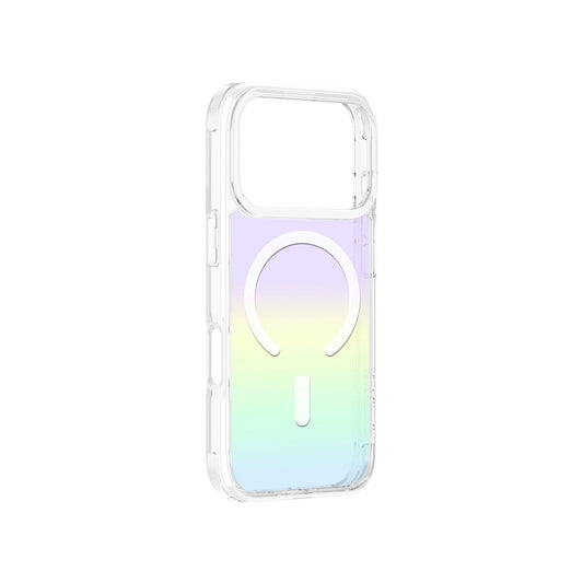 Etui AMAZINGTHING na iPhone 17 Pro Max kompatybilne z MagSafe tęczowe