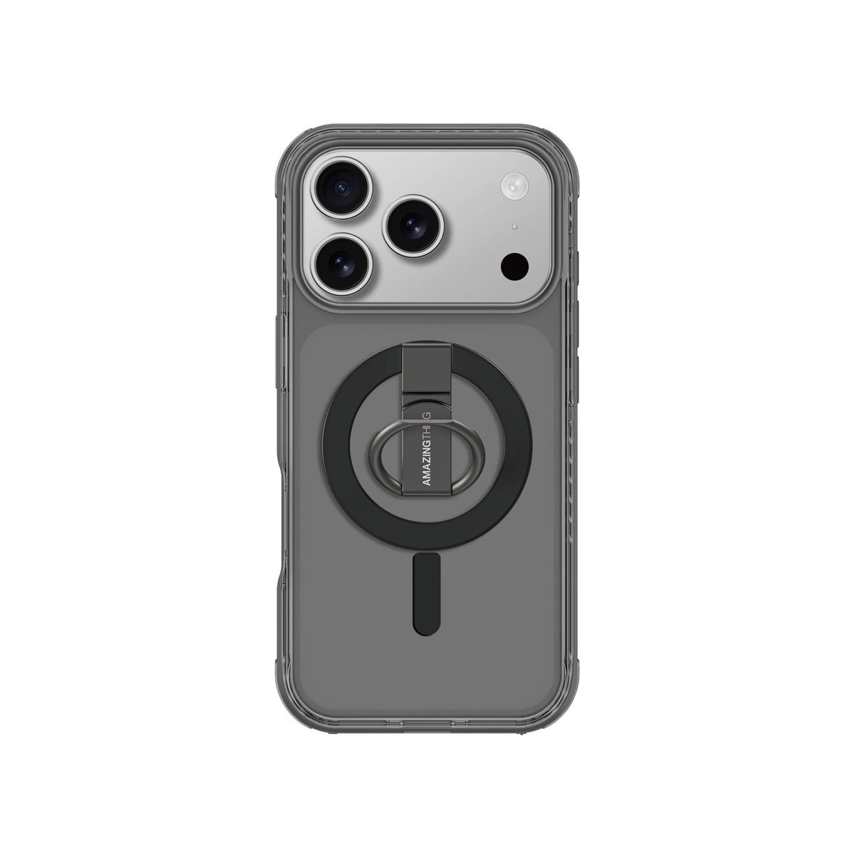 Etui AMAZINGTHING na iPhone 17 Pro Max kompatybilne z MagSafe - czarne