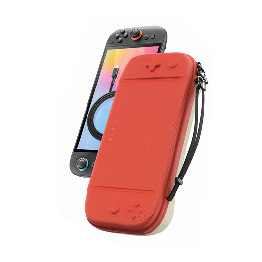 Etui AMAZINGTHING PlayShield EDC futerał na Nintendo Switch 2 - czerwone