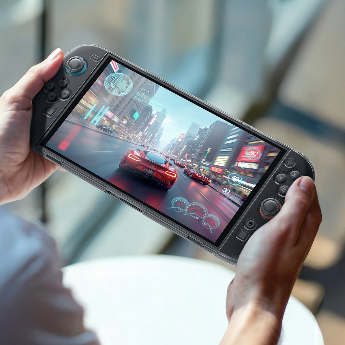 Etui AMAZINGTHING PlayShield Bare Case na Nintendo Switch 2 - przezroczyste – zdjęcie 4