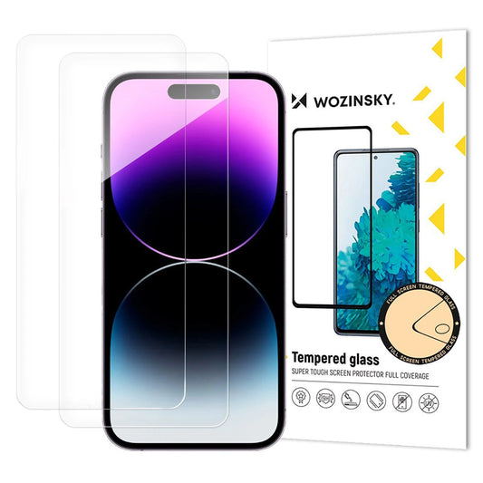 Zestaw 2 szkieł hartowanych Wozinsky Tempered Glass na iPhone 16 Pro Max / 17 Pro Max / 18 Pro Max