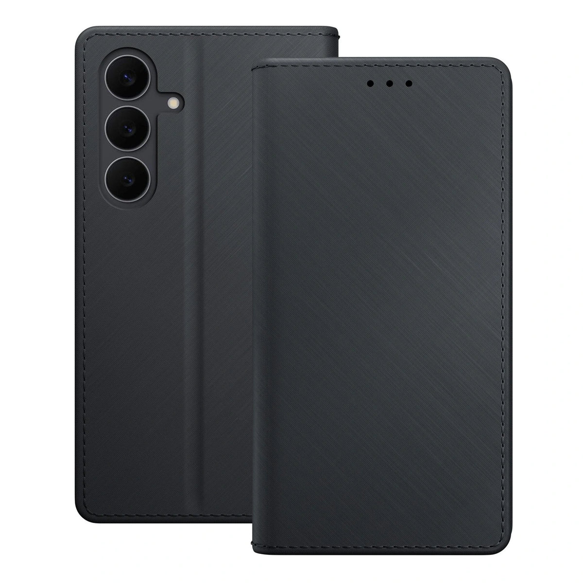 Etui 3mk Wallet Case na Samsung Galaxy S25 FE - czarne – zdjęcie 2