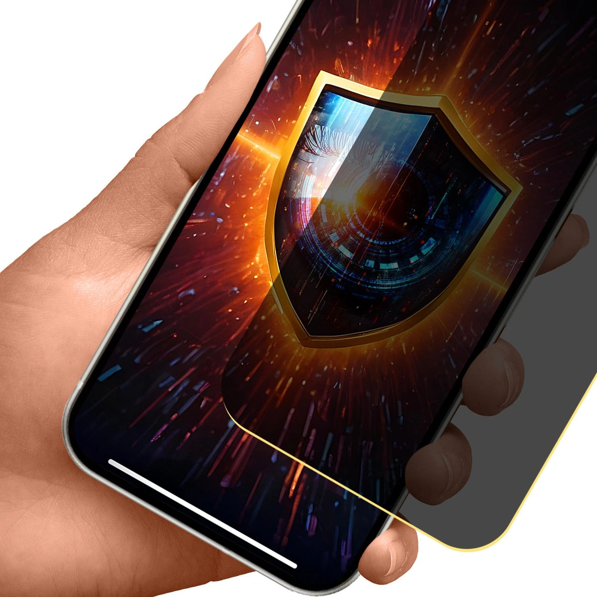 Prywatyzująca folia 3mk Silky Matt Privacy na Google Pixel 10 / 10 Pro – zdjęcie 5