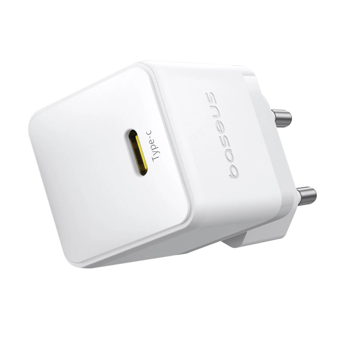 Ładowarka sieciowa Baseus Palm 1C 20W (z kablem Baseus Mini White - biała – zdjęcie 5