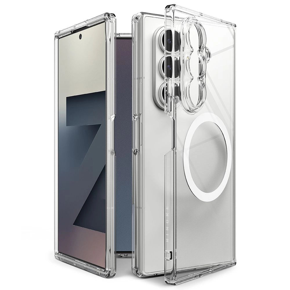 Etui Ringke Fusion Magnetic na Samsung Galaxy Z Fold 7 - przezeoczyste – zdjęcie 3