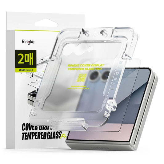 Szkło hartowane Ringke Cover na Samsung Galaxy Z Flip 7 - przezroczyste
