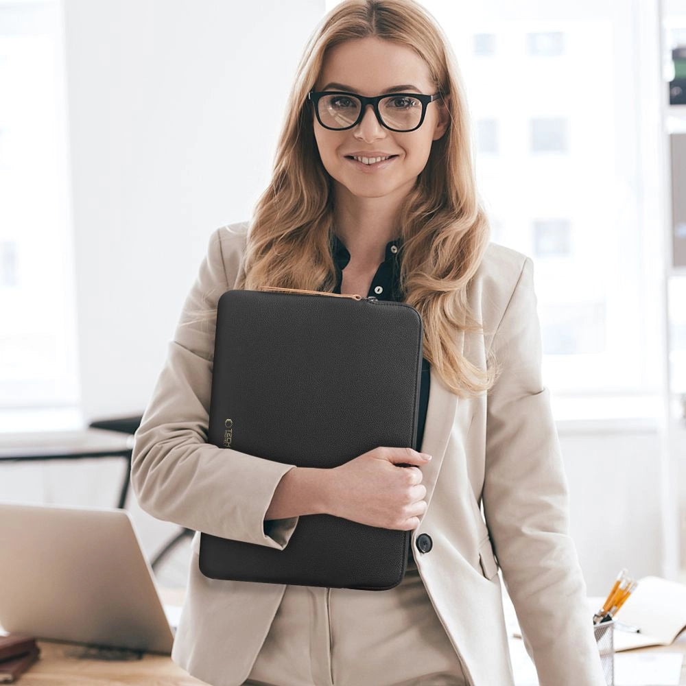 Torba Tech-Protect Fleece na laptopa 15-16 - czarna – zdjęcie 11