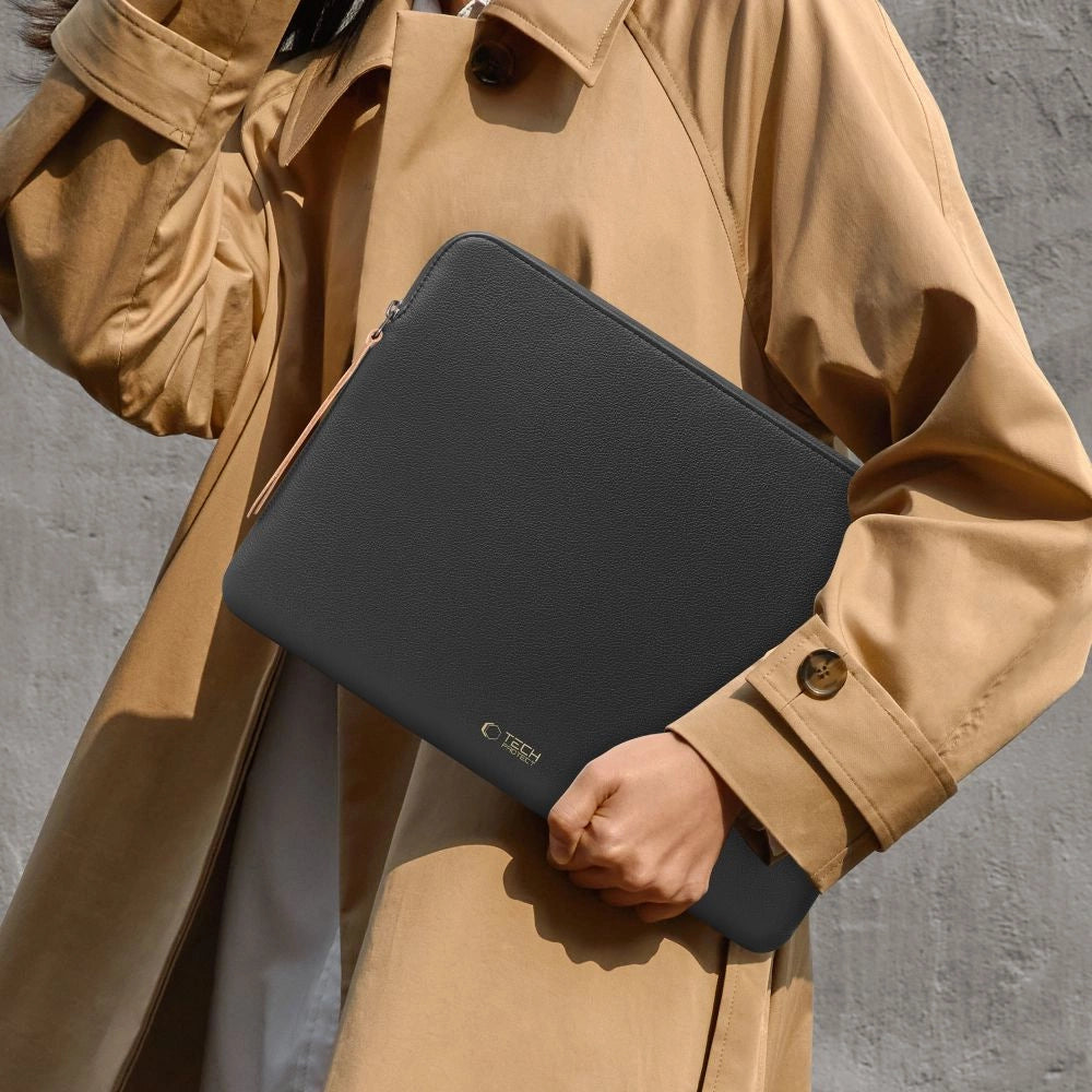 Torba Tech-Protect Fleece na laptopa 15-16 - czarna – zdjęcie 12
