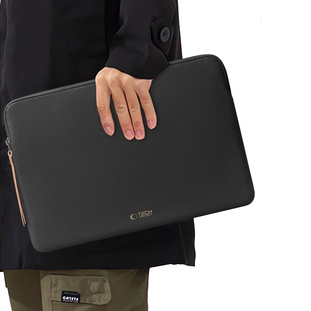 Torba Tech-Protect Fleece na laptopa 15-16 - czarna – zdjęcie 15