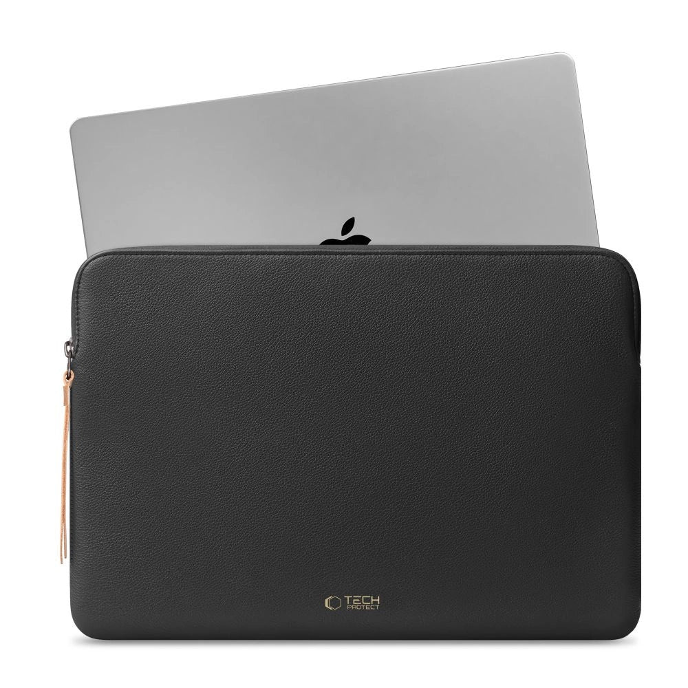 Torba Tech-Protect Fleece na laptopa 15-16 - czarna – zdjęcie 3