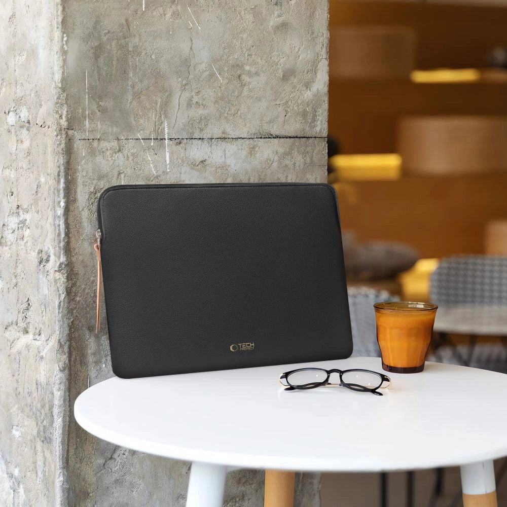 Torba Tech-Protect Fleece na laptopa 15-16 - czarna – zdjęcie 9