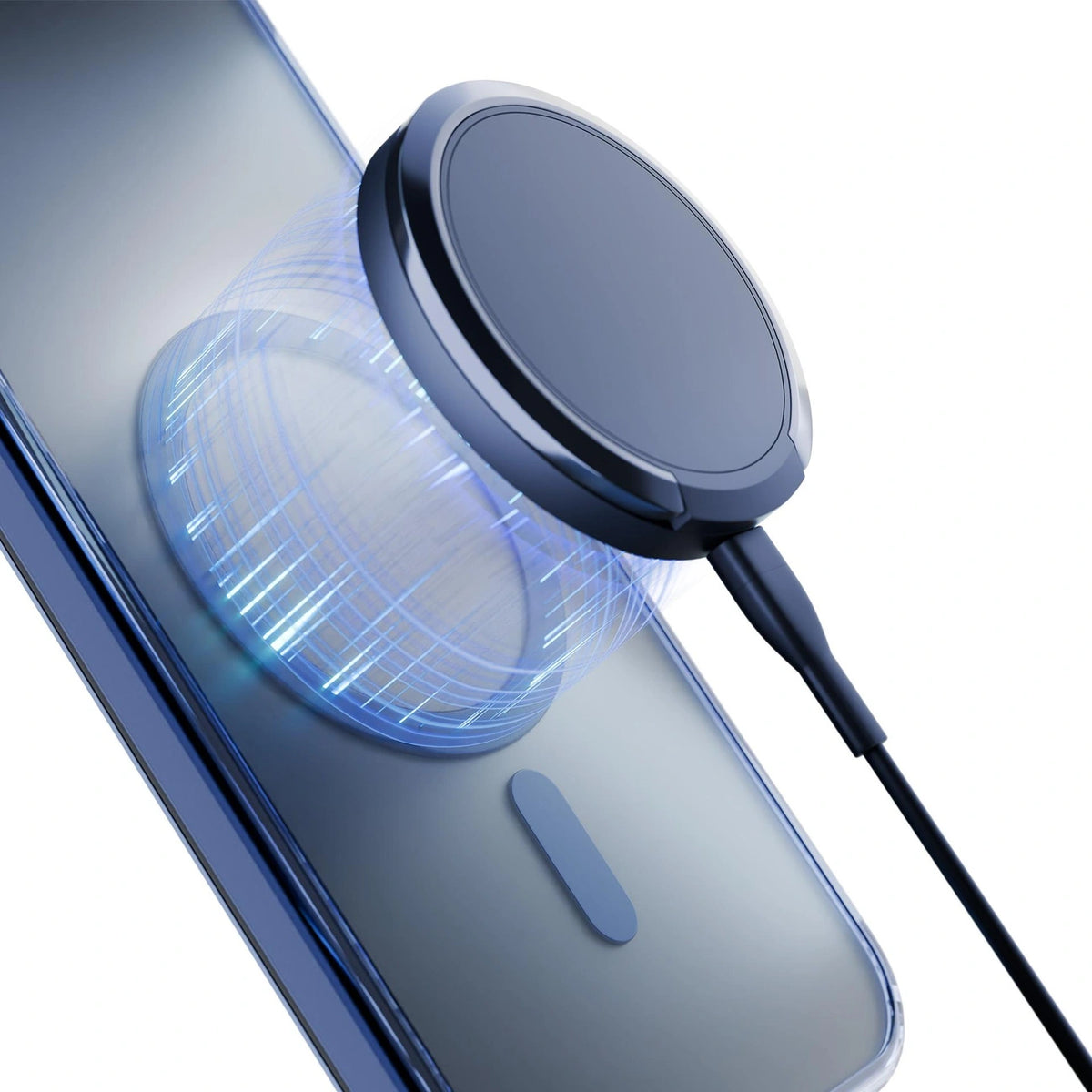 Etui 3mk Frosty MagCase na iPhone 17 - niebieskie – zdjęcie 3