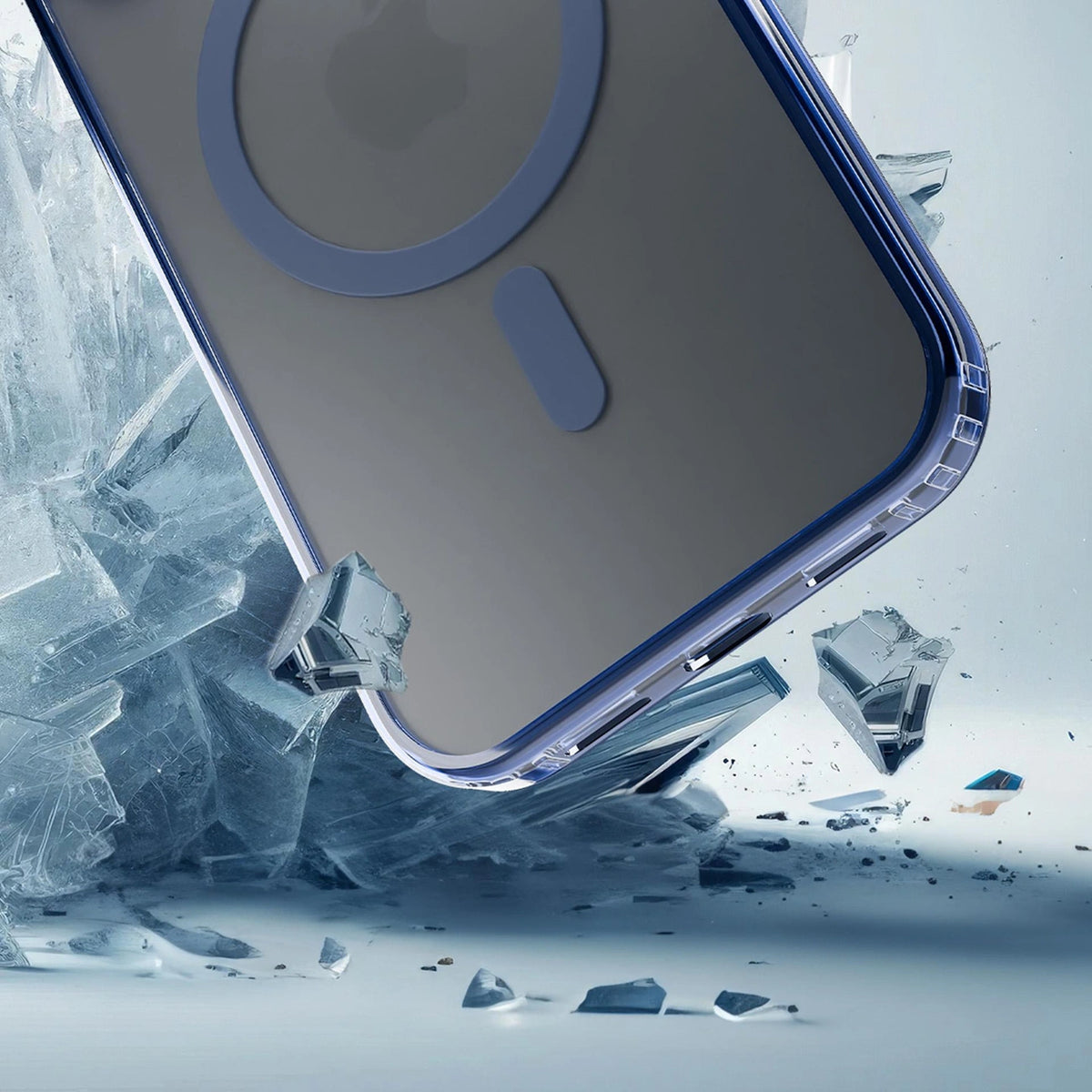 Etui 3mk Frosty MagCase na iPhone 17 - niebieskie – zdjęcie 4