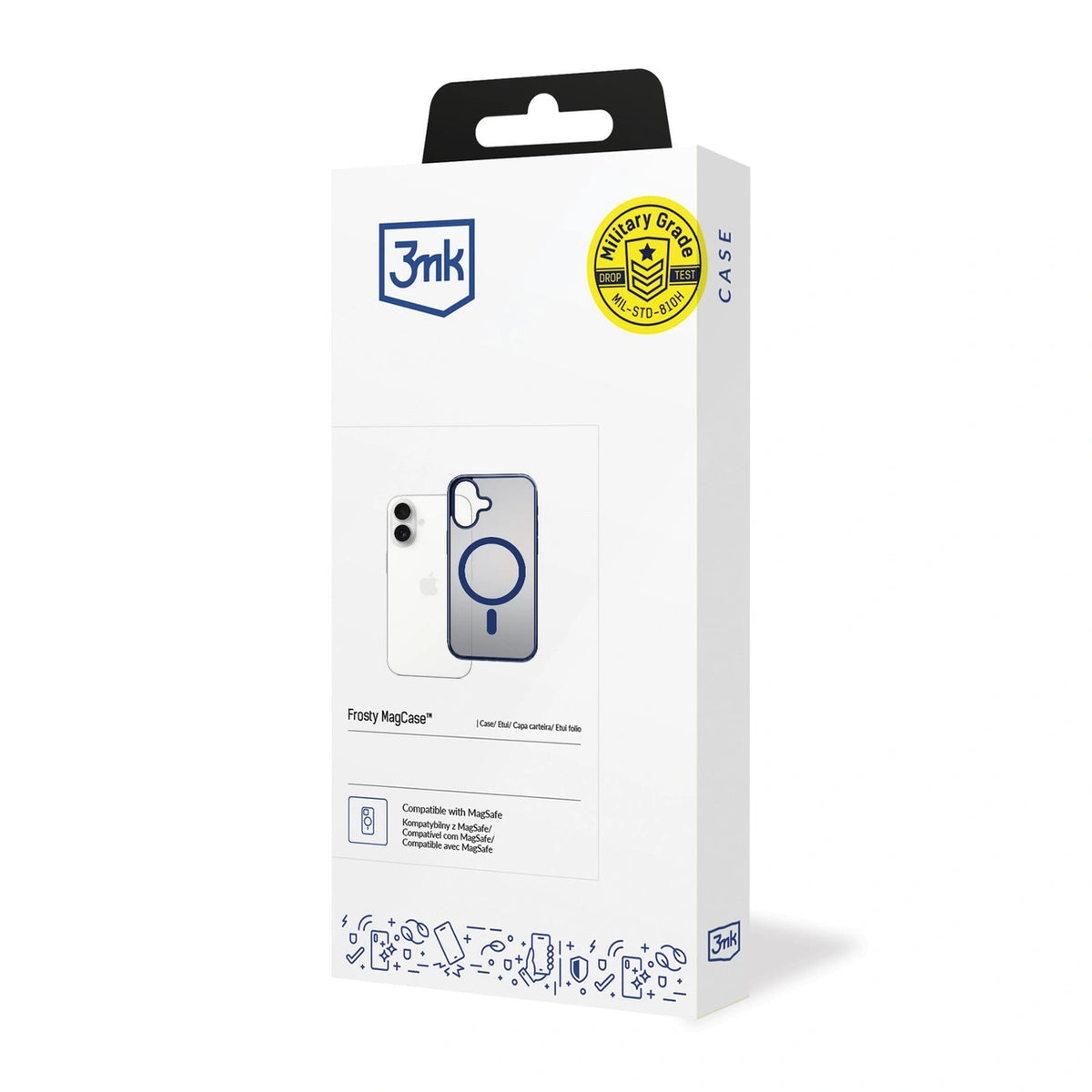 Etui 3mk Frosty MagCase na iPhone 17 - niebieskie – zdjęcie 8