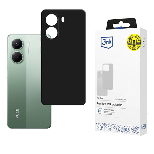 Etui 3mk Matt Case na Xiaomi Poco X7 Pro - czarne matowe