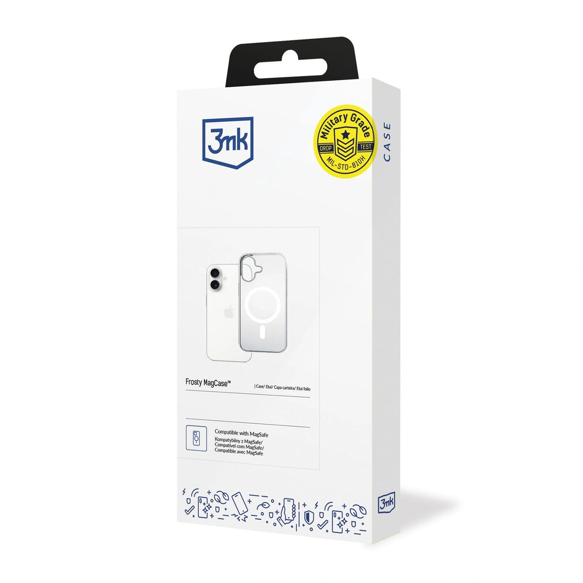 Etui 3mk Frosty MagCase na iPhone 17 - białe – zdjęcie 6