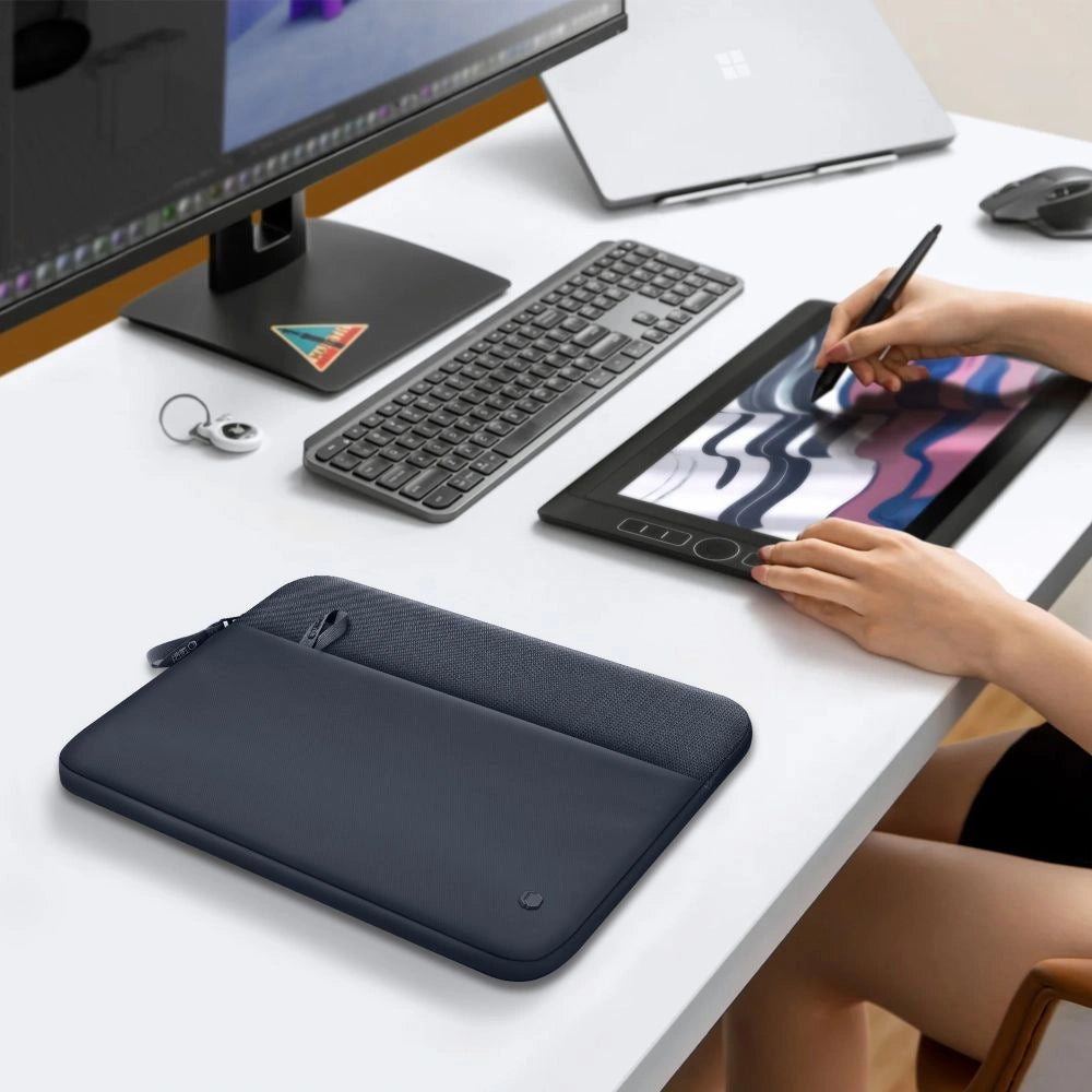 Torba Tech-Protect Sleeve na laptopa 15-16 - niebieska – zdjęcie 8