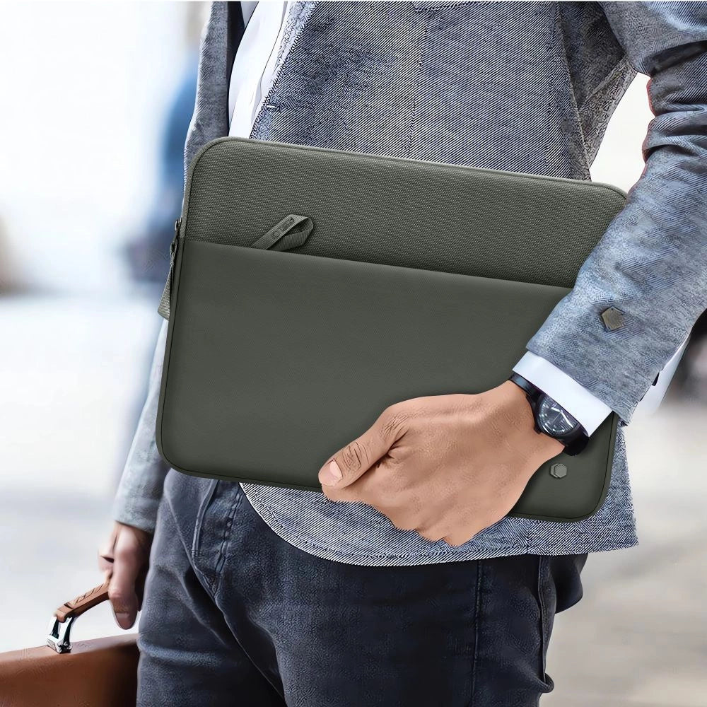 Torba Tech-Protect Sleeve na laptopa 15-16 - zielona – zdjęcie 14