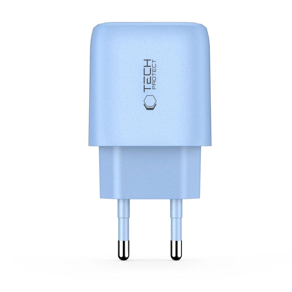 Ładowarka sieciowa Tech-Protect NCA20 PD 20W QC3.0 USB-A - niebieska – zdjęcie 3