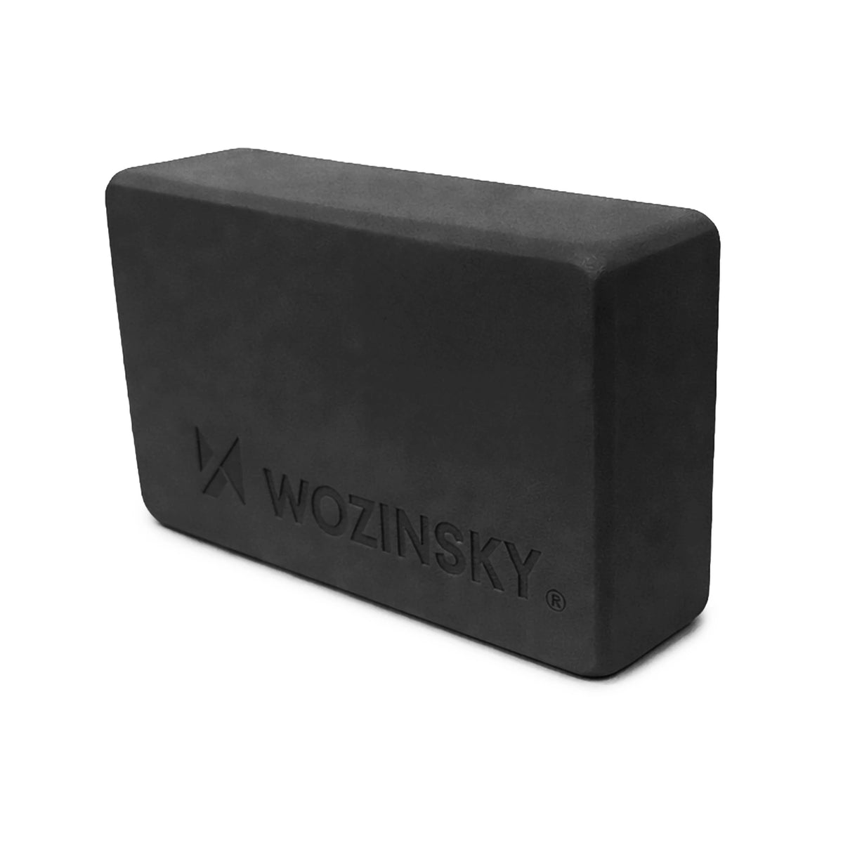 Kostka do jogi Wozinsky do pilatesu i ćwiczeń rozciągających - czarna – zdjęcie 2