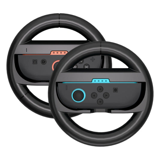 Kierownica wyścigowa do kontrolera Joy-Con Nintendo Switch 2 - czarna